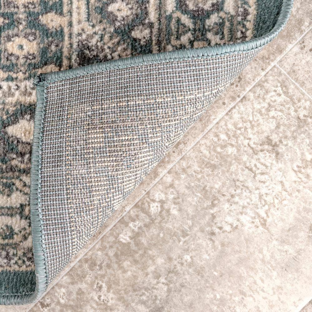 Nuloom 5x8 Becca  Tiled Indoor Area Rug, Blue, Faded Transitional Design, Stain Resistant, BedroomLiving Room, Kitchen,
