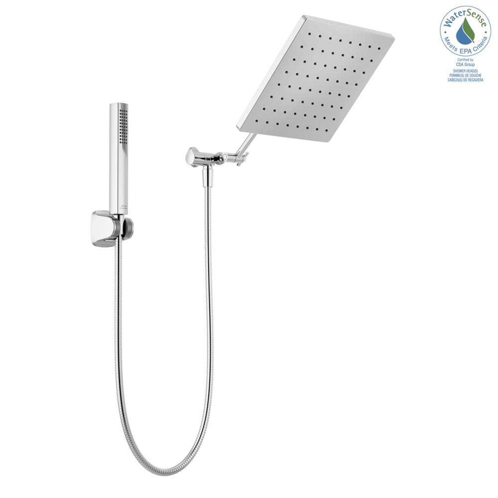 10-inch Raincan Shower Head and Hand Held Shower Combo, Rainfall Shower Head and Hand Shower
