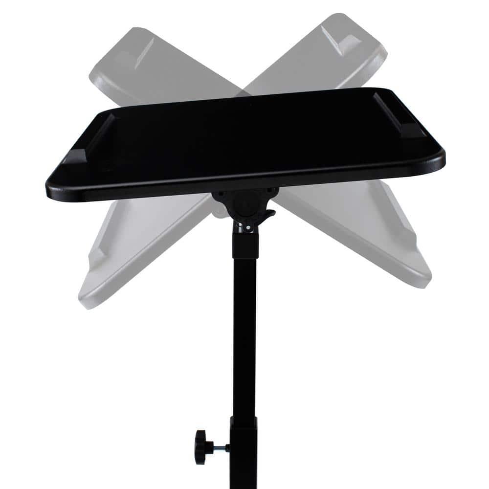 Seville Classics airLIFT Adjustable Height Rolling Tiltable Desk with Mouse Stand