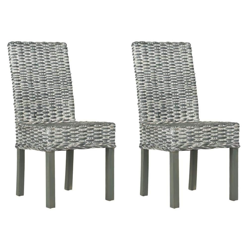 Highland Dunes Willow 18.5'' H Upholstered Parsons Chair (Set of 2)