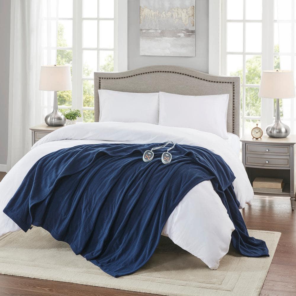 Beautyrest Electric Blanket - Twin - Navy