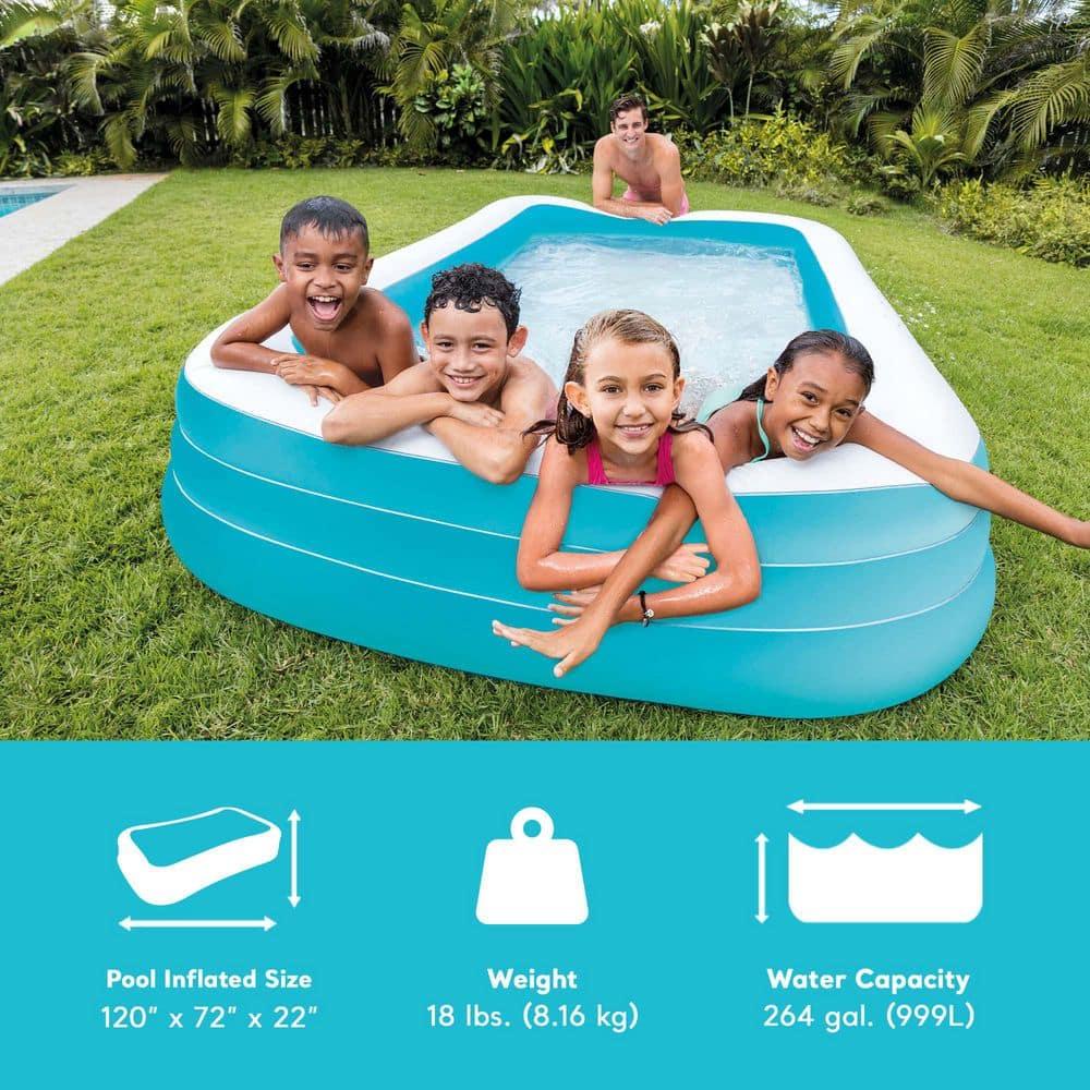 Intex Intex Inflatable Swim Center Family Pool for 2-3 Kids
