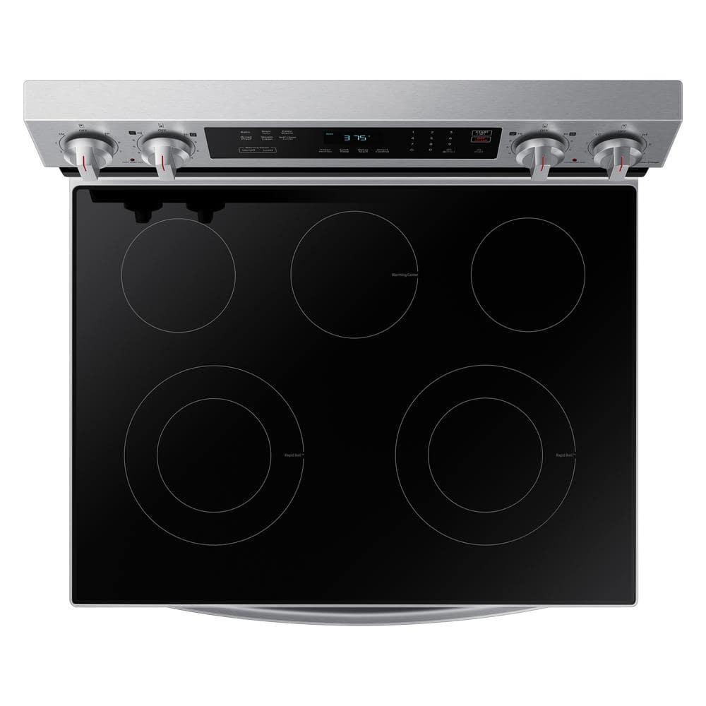 6.3 cu. ft. Smart Freestanding Electric Range with Rapid Boil™ & Self Clean