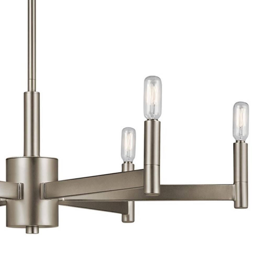 Kichler Lighting Erzo 6 - Light Chandelier in  Satin Nickel