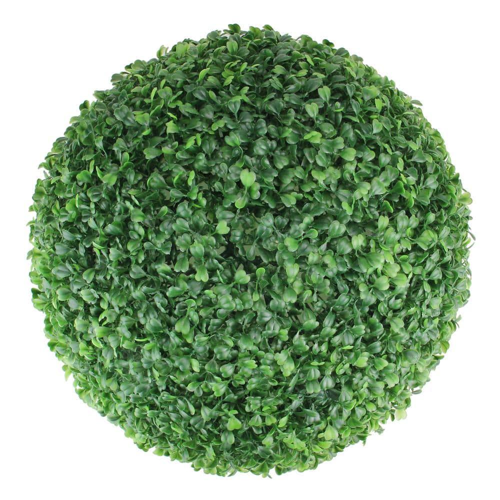 Northlight Seasonal Two Tone Green Artificial Boxwood Topiary Garden Sphere