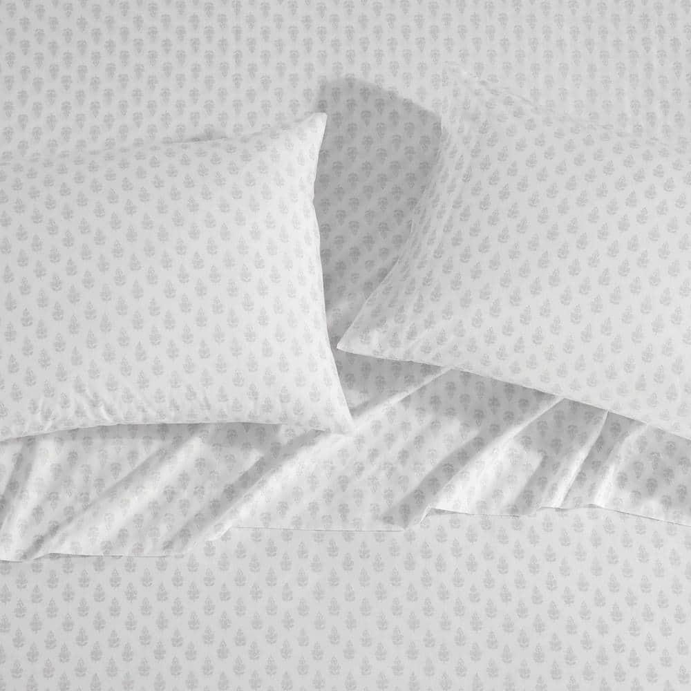 Laura Ashley Laura Ashley Printed Cotton Percale Sheet Set