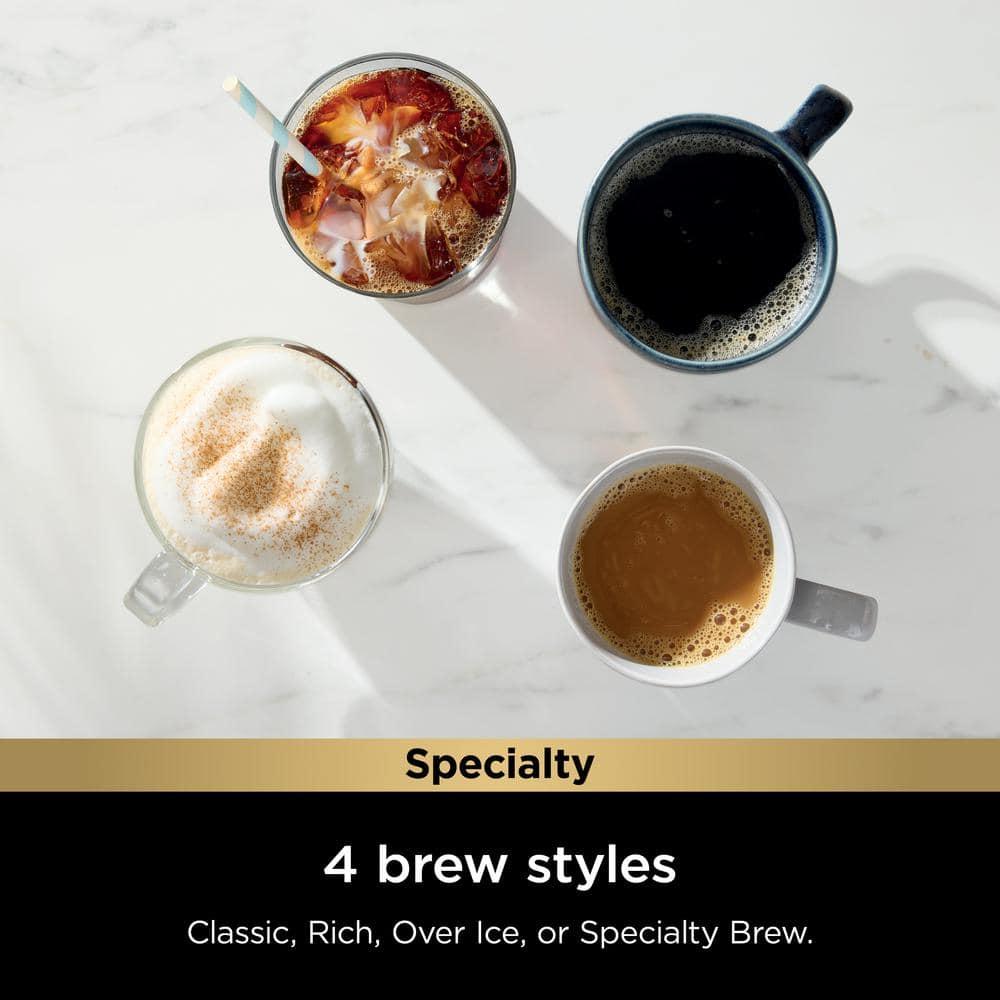Ninja Pods & Grounds Specialty Single-Serve Coffee Maker with Integrated Milk Frother - PB051: Iced Coffee System, K-Cup Compatible