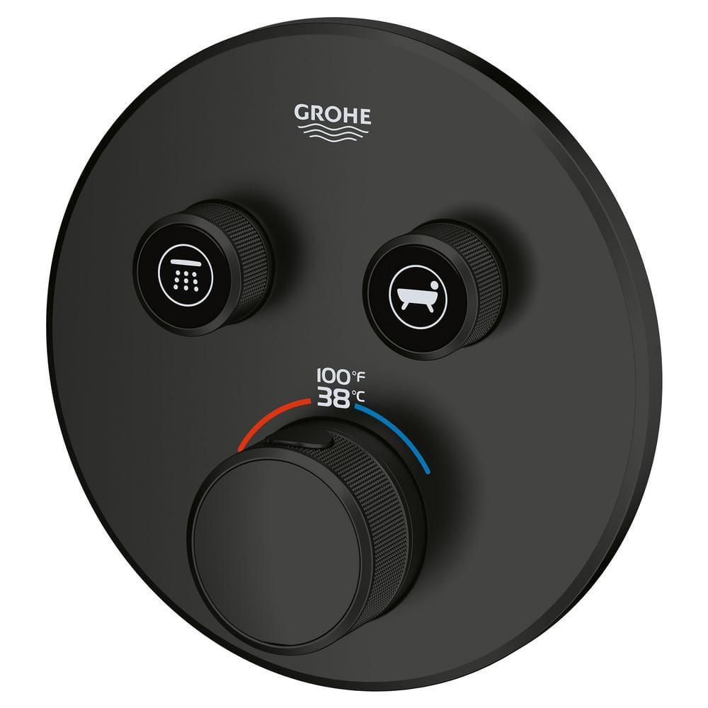 GROHE Grohtherm SmartControl Dual-Function Shower Thermostatic Valve Trim