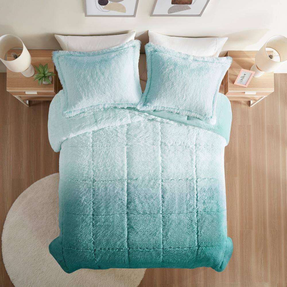 Intelligent Design Brielle Malea Shaggy Faux Fur Comforter Mini Set
