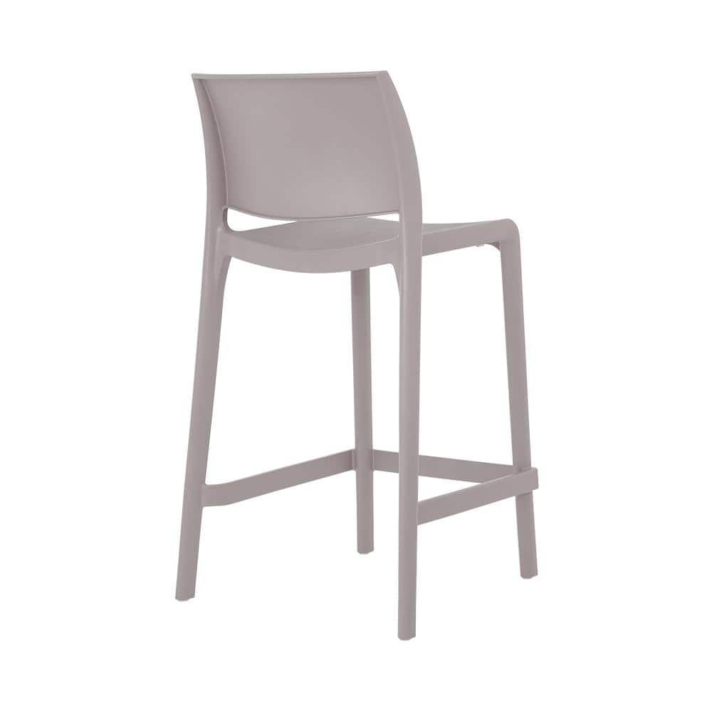 2pc Sensilla Stackable Counter Stools - Gray - Lagoon