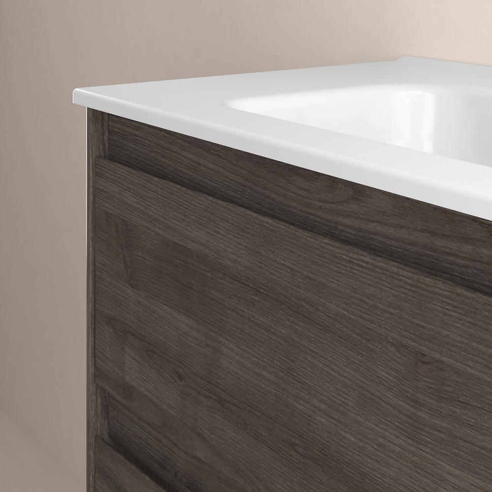 Ws Bath Collections Ambra 120 Ambra 48" Wall Mounted Single Basin Vanity Set - Wood