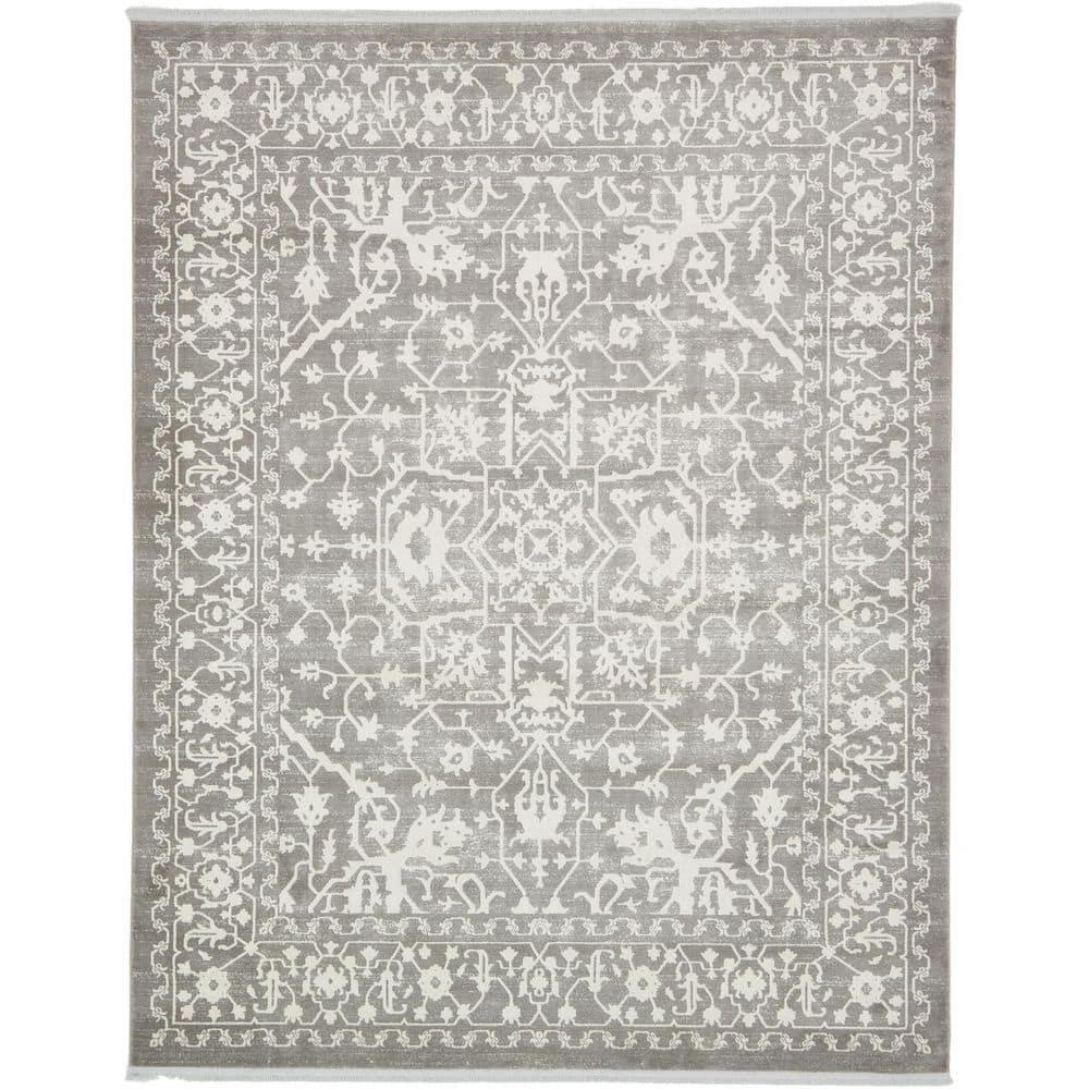 New Classical Olympia Gray 8' 0 x 10' 0 Area Rug