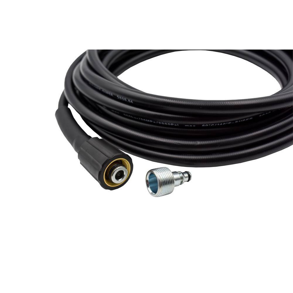AR Blue Clean Pressure Washer Hose Kit, with 300 Series & Garden Hose Transfer Adapter
