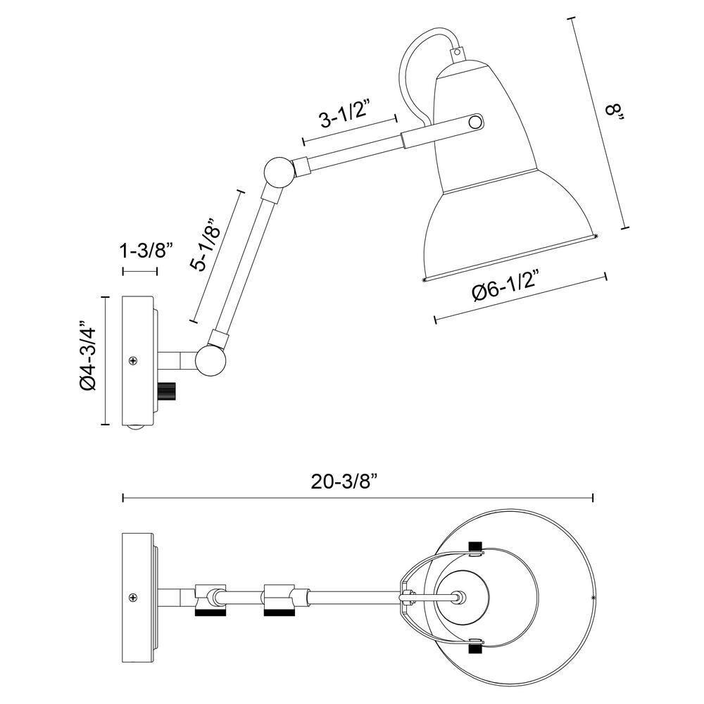 Alora Mood Felix Dimmable Vanity Light