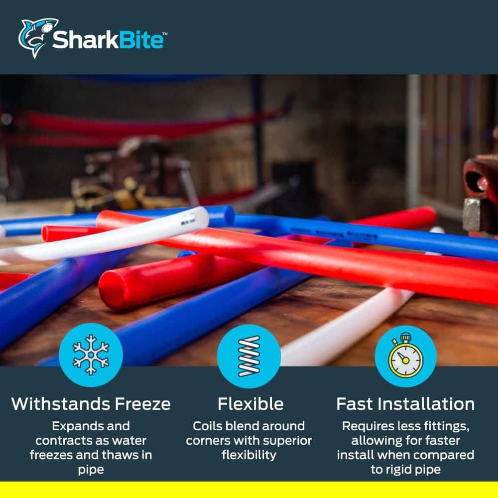 1 Inch Blue PEX-B Pipe Coil for Plumbing Applications