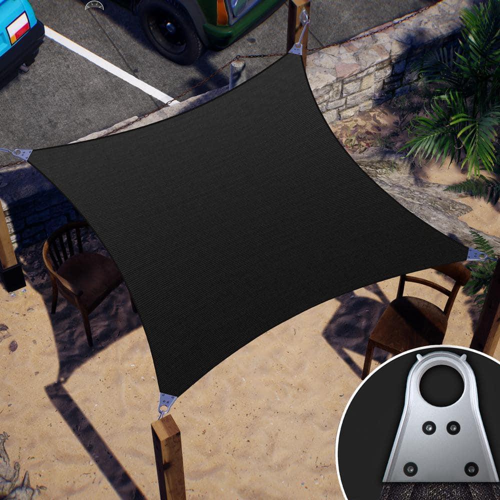 ColorTree Customizable 260 GSM Heavy-Duty Super Ring Sun Shade Sail – Durable & UV-Resistant