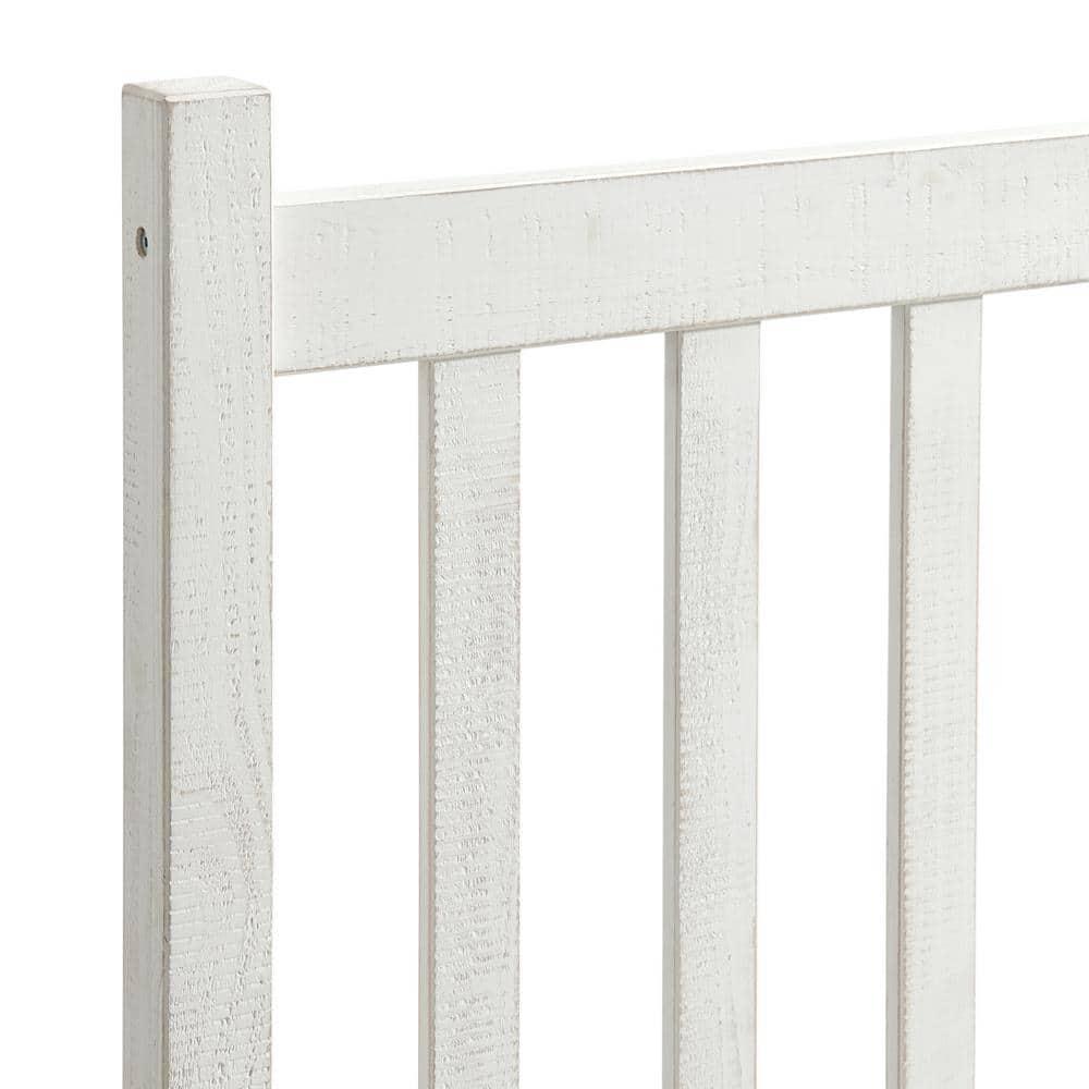 Alaterre Windsor Twin Wooden Weathered Beachhouse Farmhouse Industrial Bohemian Style Bed