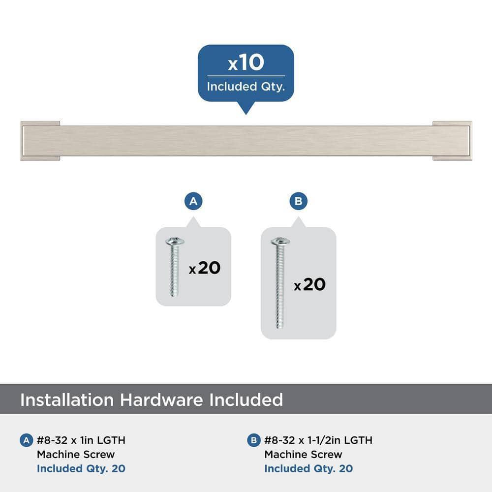 Bridgeport 6 5/16" Center Handle Pull Multipack