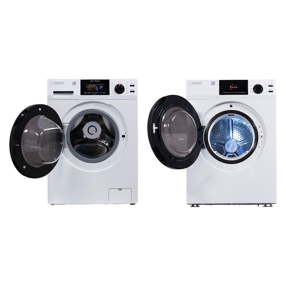 Equator DELUXE LAUNDRY SET Digital Washer 1.9cf 110V Vented Dryer 4cf 110V (Side by Side)