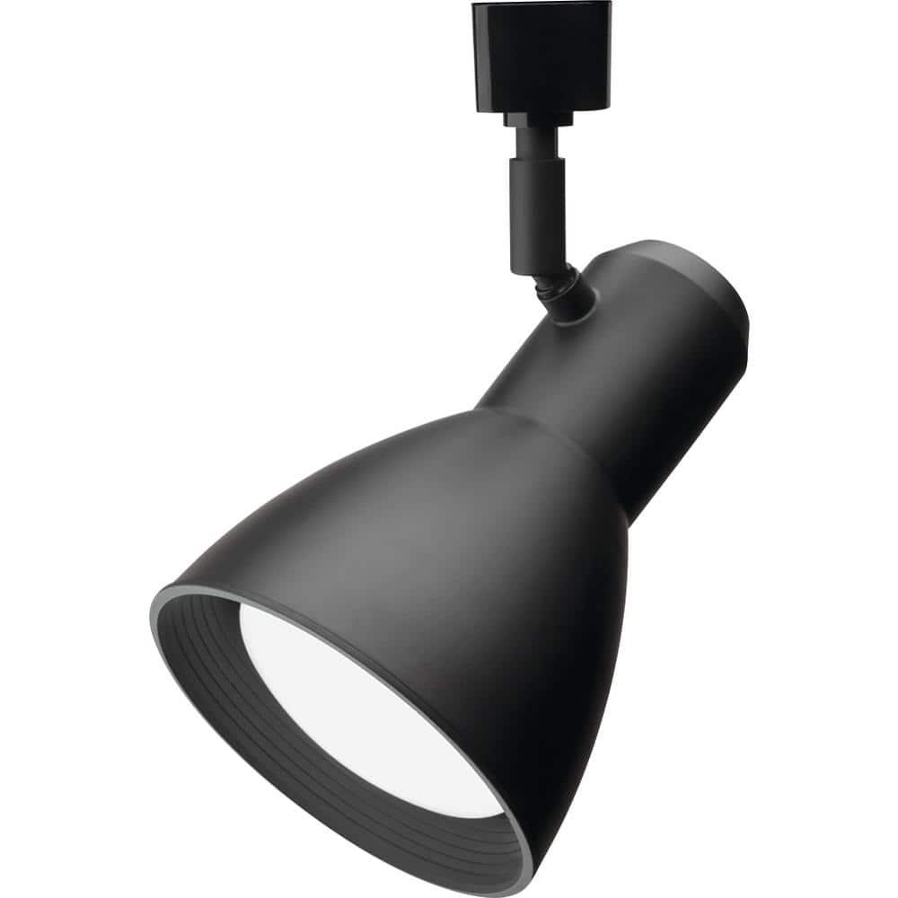 Lithonia Lighting LTHNSTBF Series Head 1 -Light Matte Black Integrated Step Head(s) for Linear Track Lights