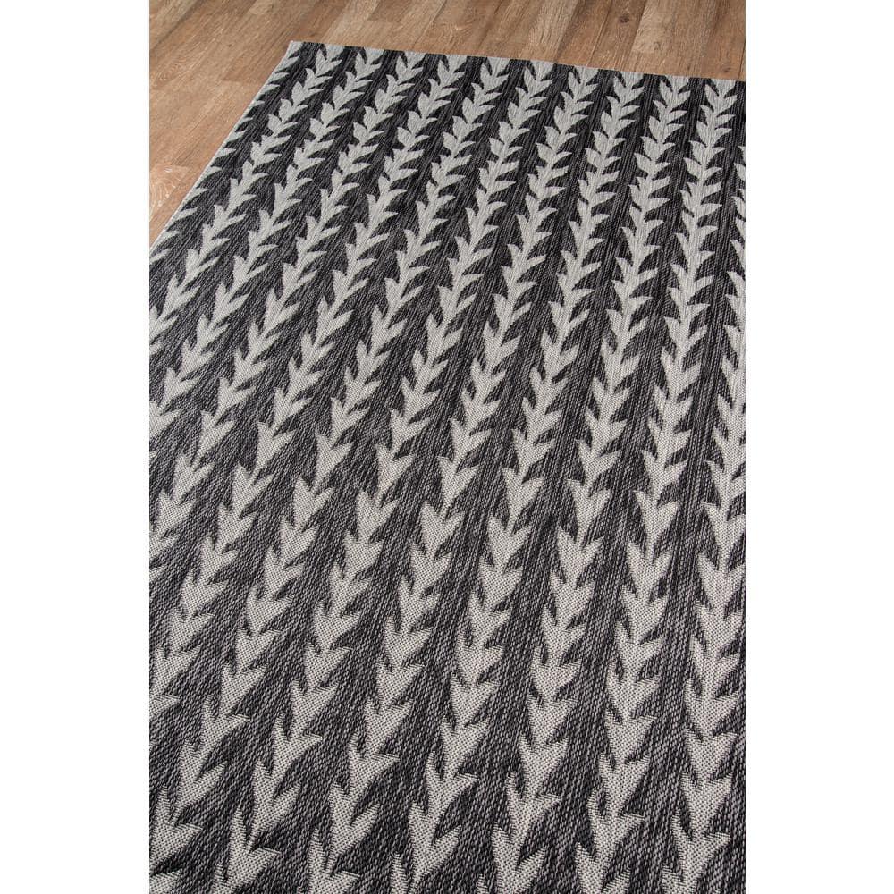 Amalfi Charcoal/Gray Indoor/Outdoor Rug
