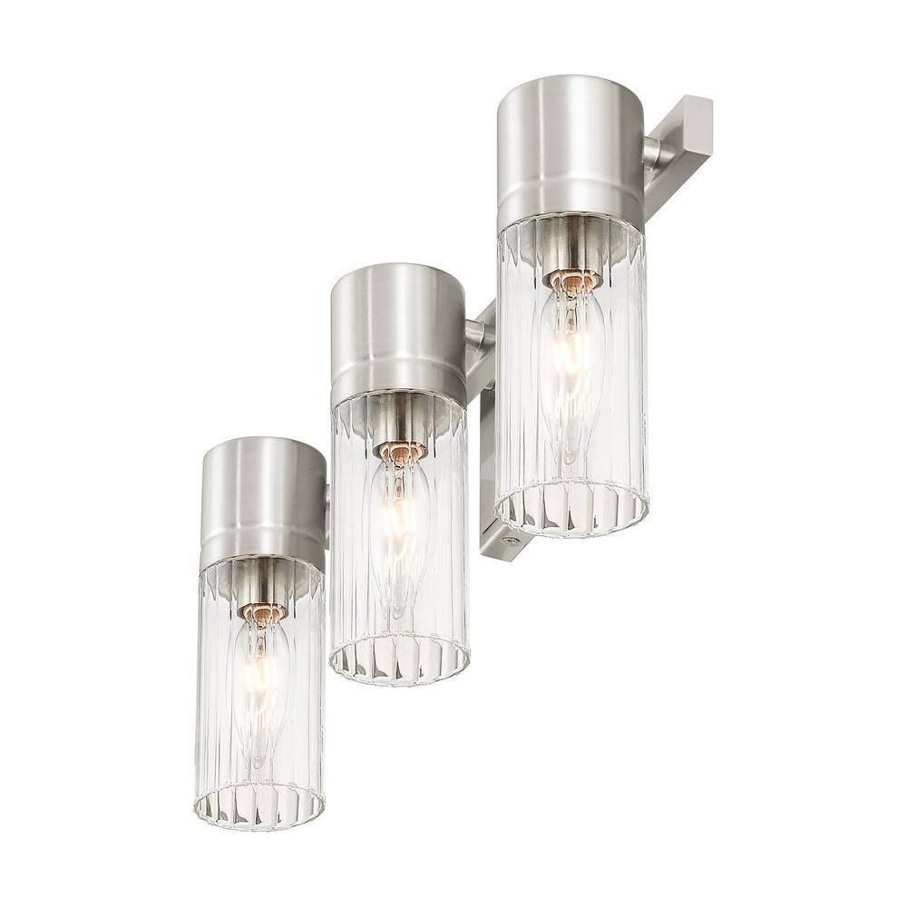 Livex Lighting Midtown 3 - Light Vanity in  Brushed Nickel
