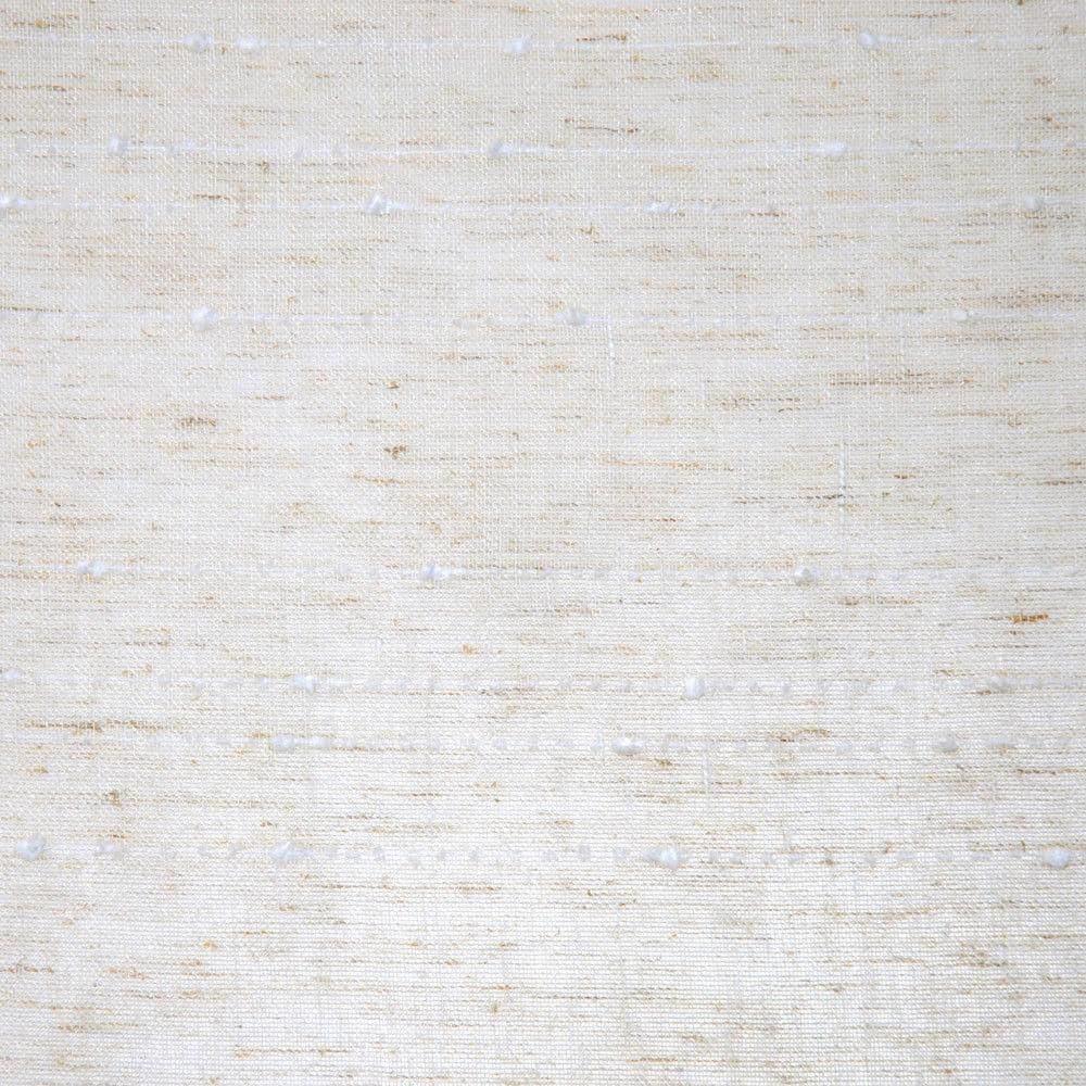 Clean Window Clean Window Aya Textured Slub Stripe Linen Blend Sheer Rod Pocket Kitchen Curtain Valance