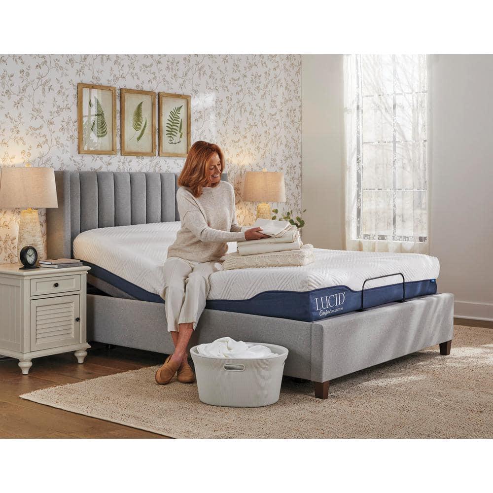 Symple Stuff Traditional Analog Quartz Movement / Crystal Tabletop Clock with Alarm in Black