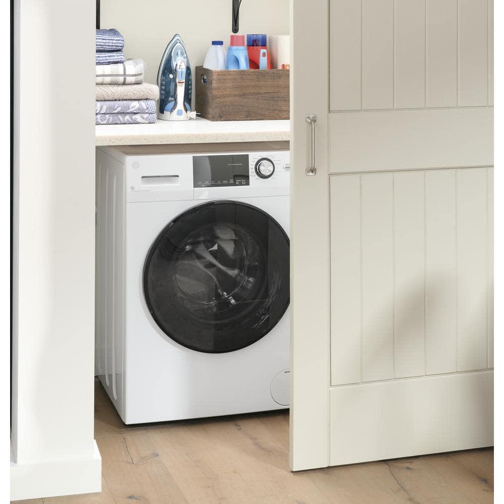 GE Appliances All-In-One Combo Unit with 2.4 Cubic Feet Front Load Washer and 2.4 Cubic Feet Electric Dryer
