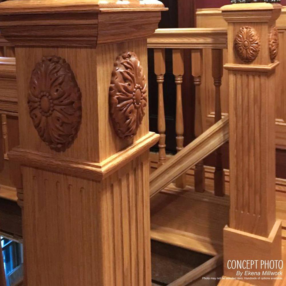 Ekena Millwork Acanthus H W D Wood Rosette Applique