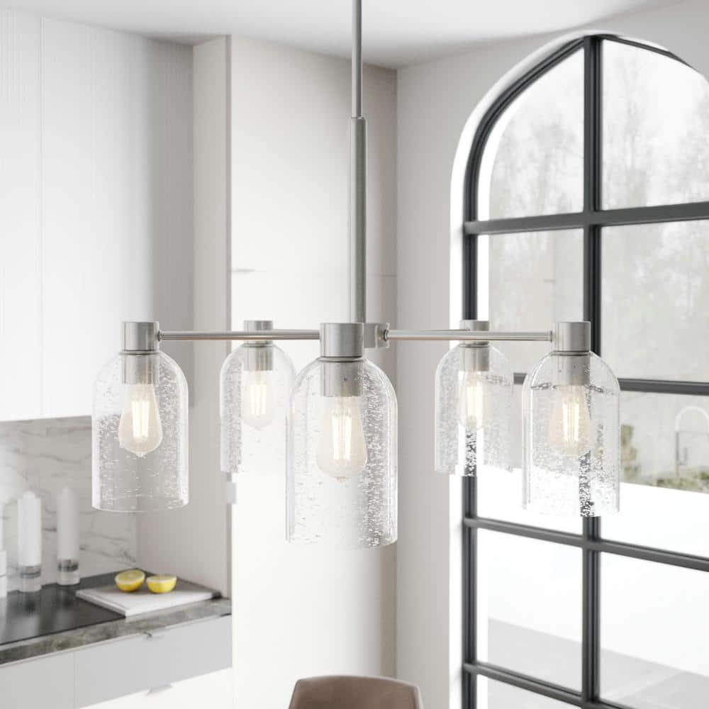 Hunter Fan Lochemeade 5 - Light Unique / Statemen Cylinder Chandelier