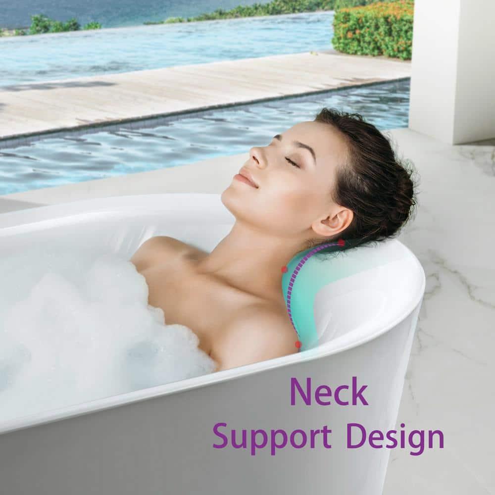 Freestanding Soaking Acrylic Curved Design Bathtub