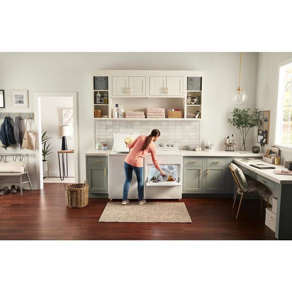 Whirlpool Top Load Electric Dryer with AutoDry™ Drying System