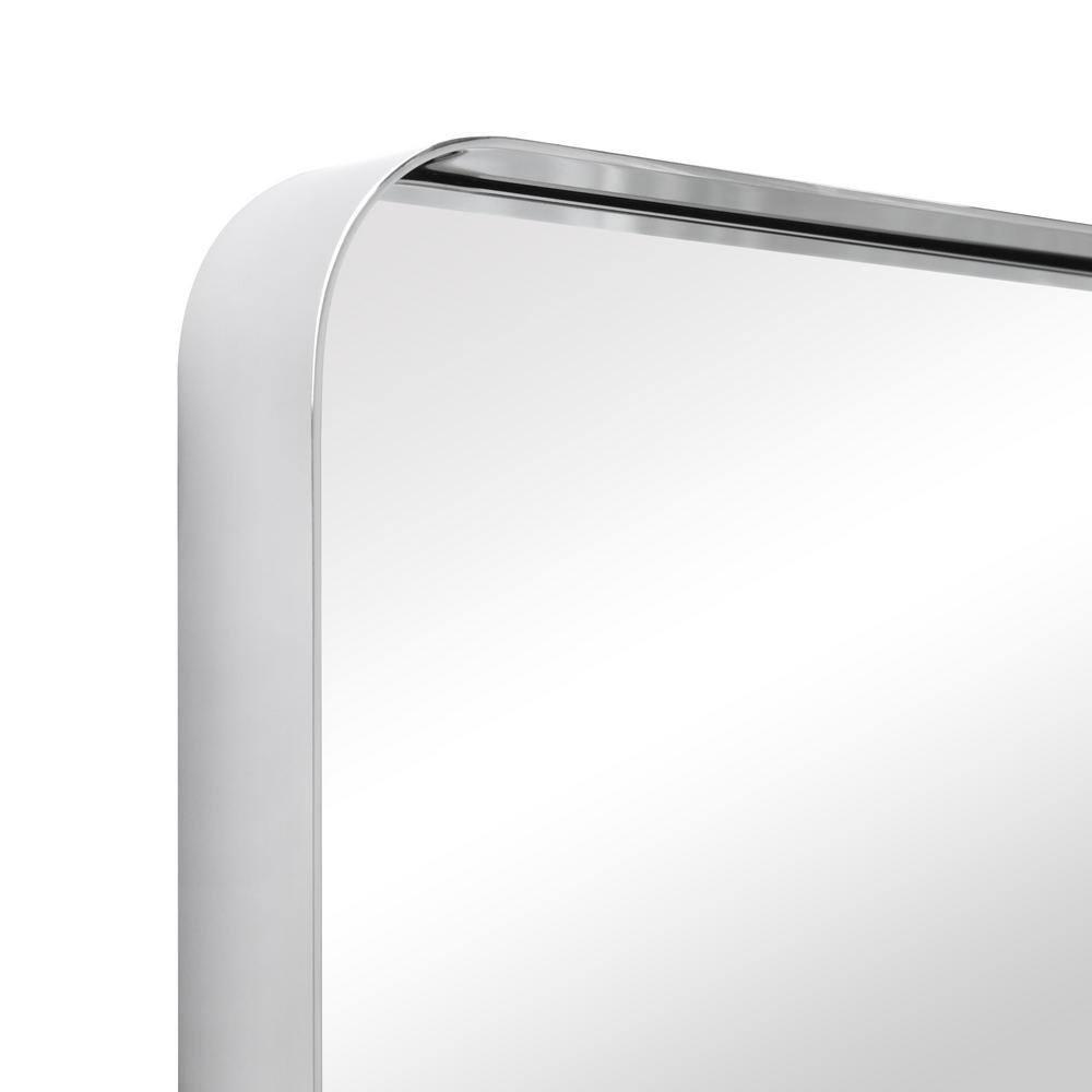 Empire Art Direct Ultra Stainless Steel Rectangular Wall Mirror Polished Silver 24" x 36" Silver