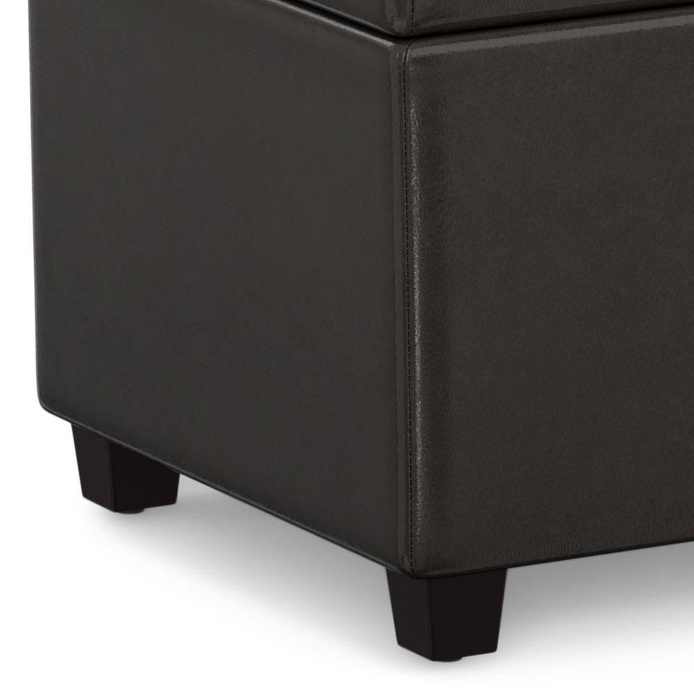 Simpli Home Avalon Extra Large Storage Ottoman Bench,Assembled