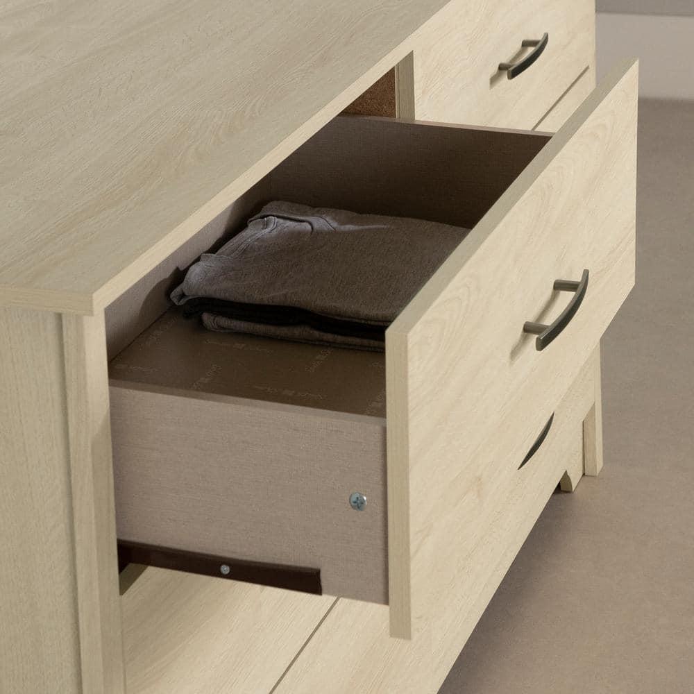 Fusion 6-Drawer Dresser