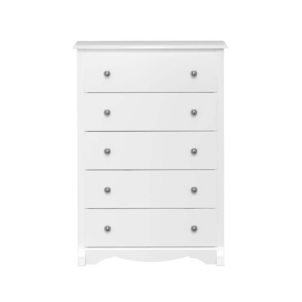 45.12" Monterey Vertical Dresser White - Prepac