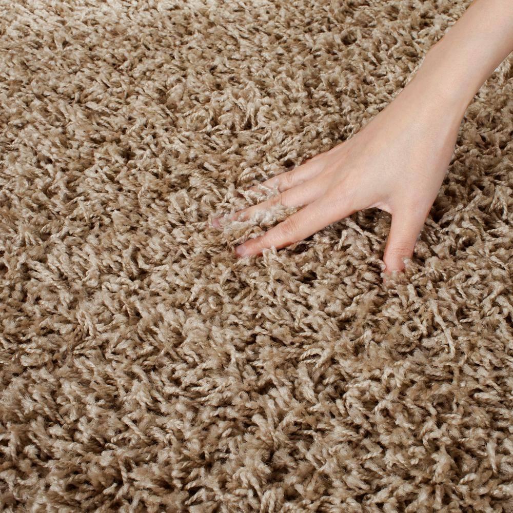 Gracie Oaks Atwell Sga-Athens Shag Performance Solid Color Rug