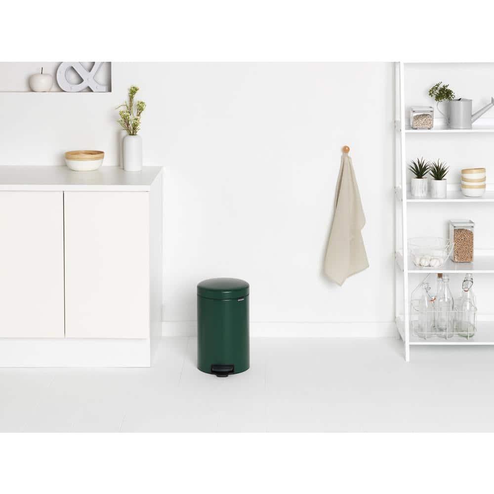 Brabantia Newicon Step On Trash Can, 3.2 Gallon (12 Liter)