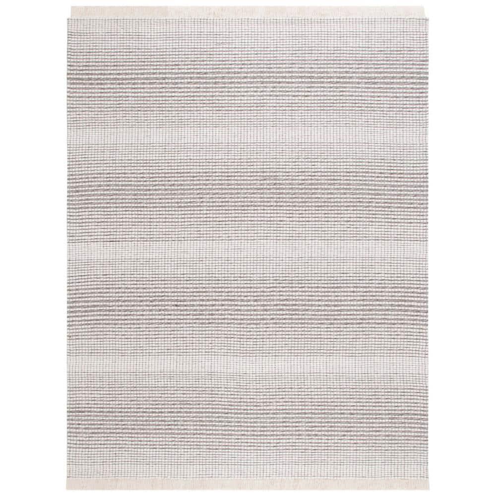 Safavieh Marbella Hand Woven Wool With Cotton Cloth Backing Striped Rug