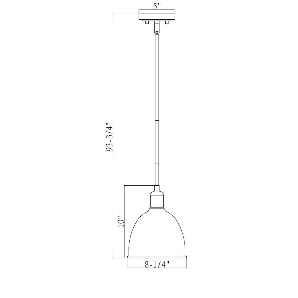 Z-Lite Sawyer 1 - Light Pendant in  Bronze