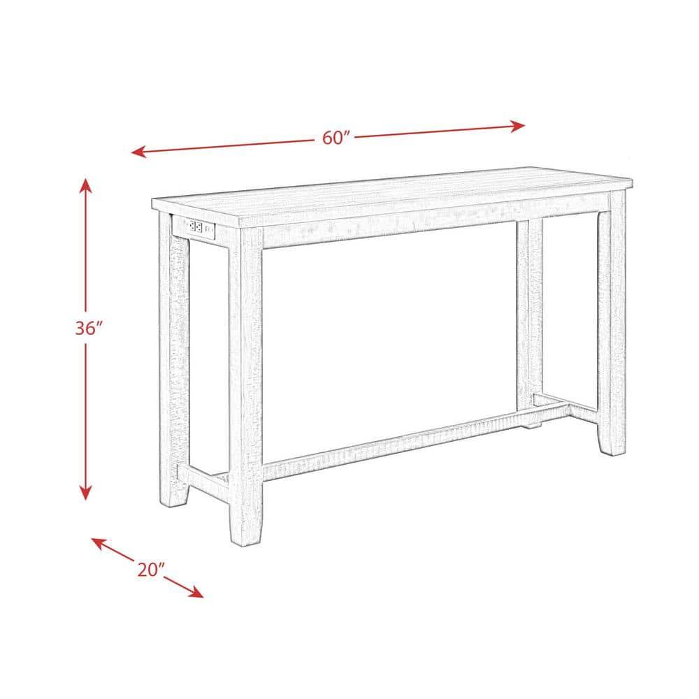 Picket House Furnishings Stanford Multipurpose Bar Table Set
