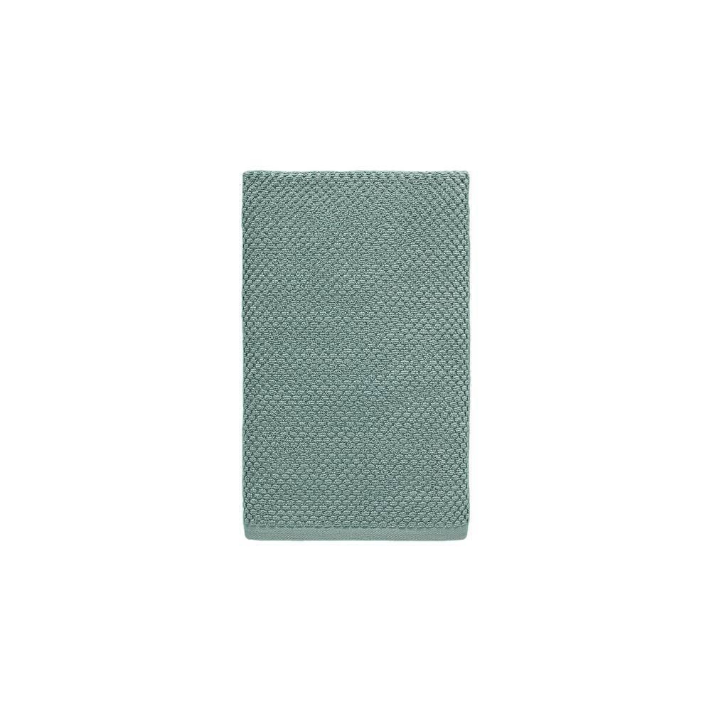 6pc Lilly Cotton Bamboo Bath Towel Set Seafoam - Blue Loom