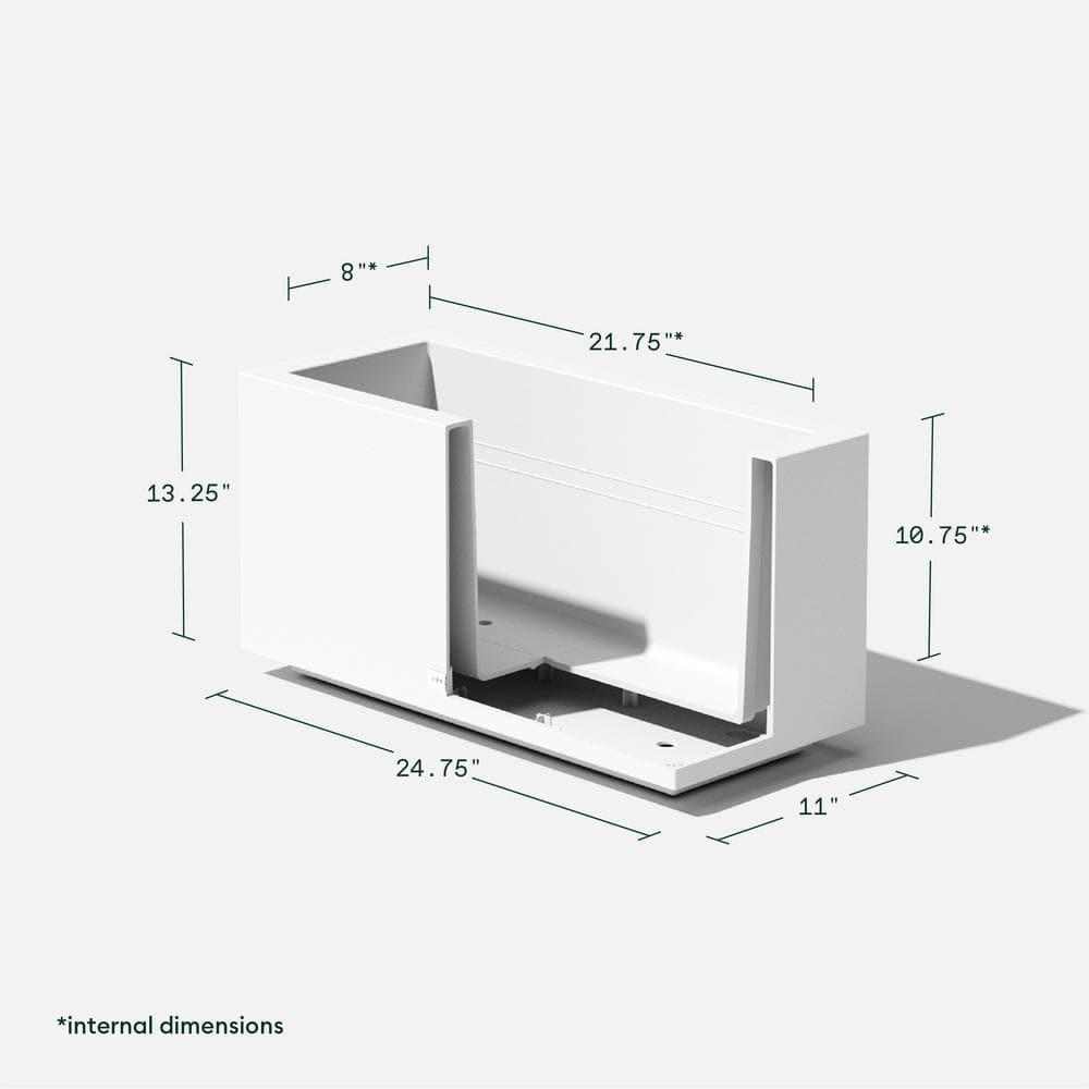 Veradek Block Series Long Box Planter