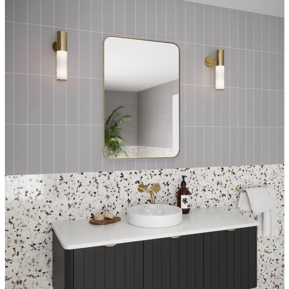 Stainless Steel Recessed Framed Single Door Medicine Cabinet with Adjustable Shelves
