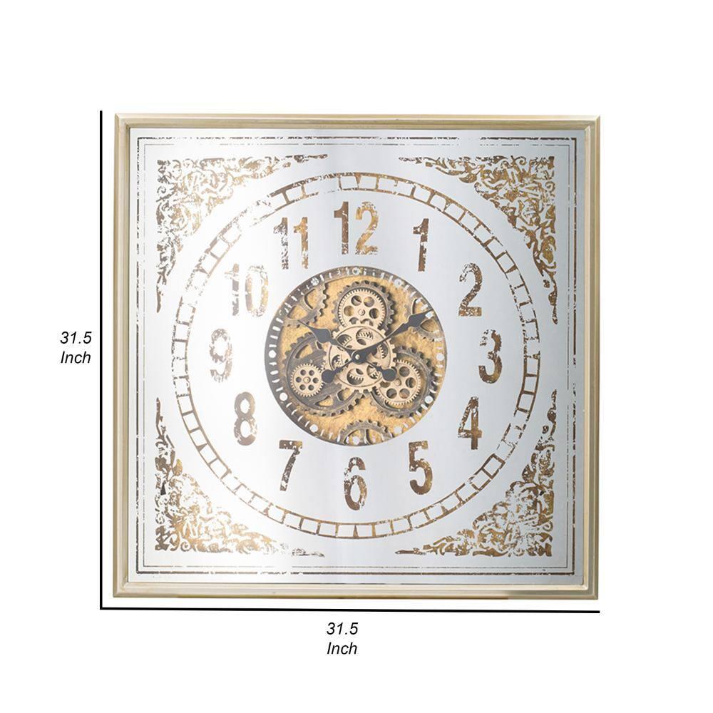 Manufactured Wood Wall Clock