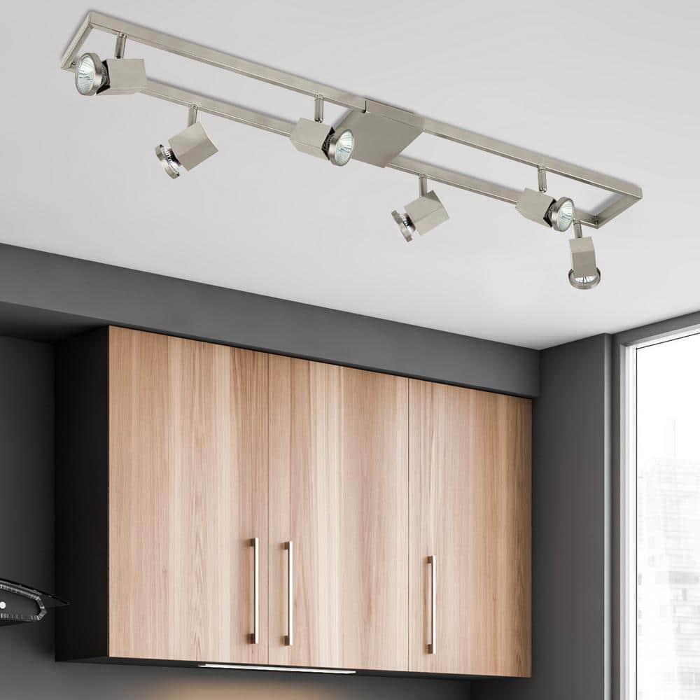93679A-Eglo Lighting-Zeraco - Six Light Track Light