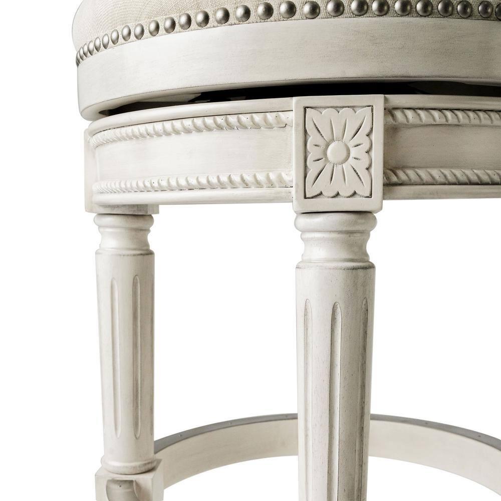Maven Lane Maven Lane Pullman Backless Stool with Fabric Upholstery