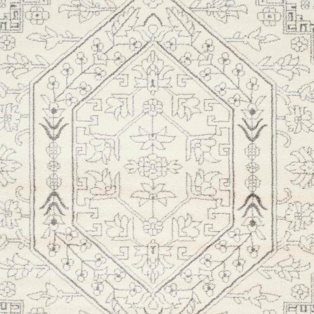 Adirondack ADR108 Power Loomed Area Rug - Ivory/Silver - 10'x14' - Safavieh.