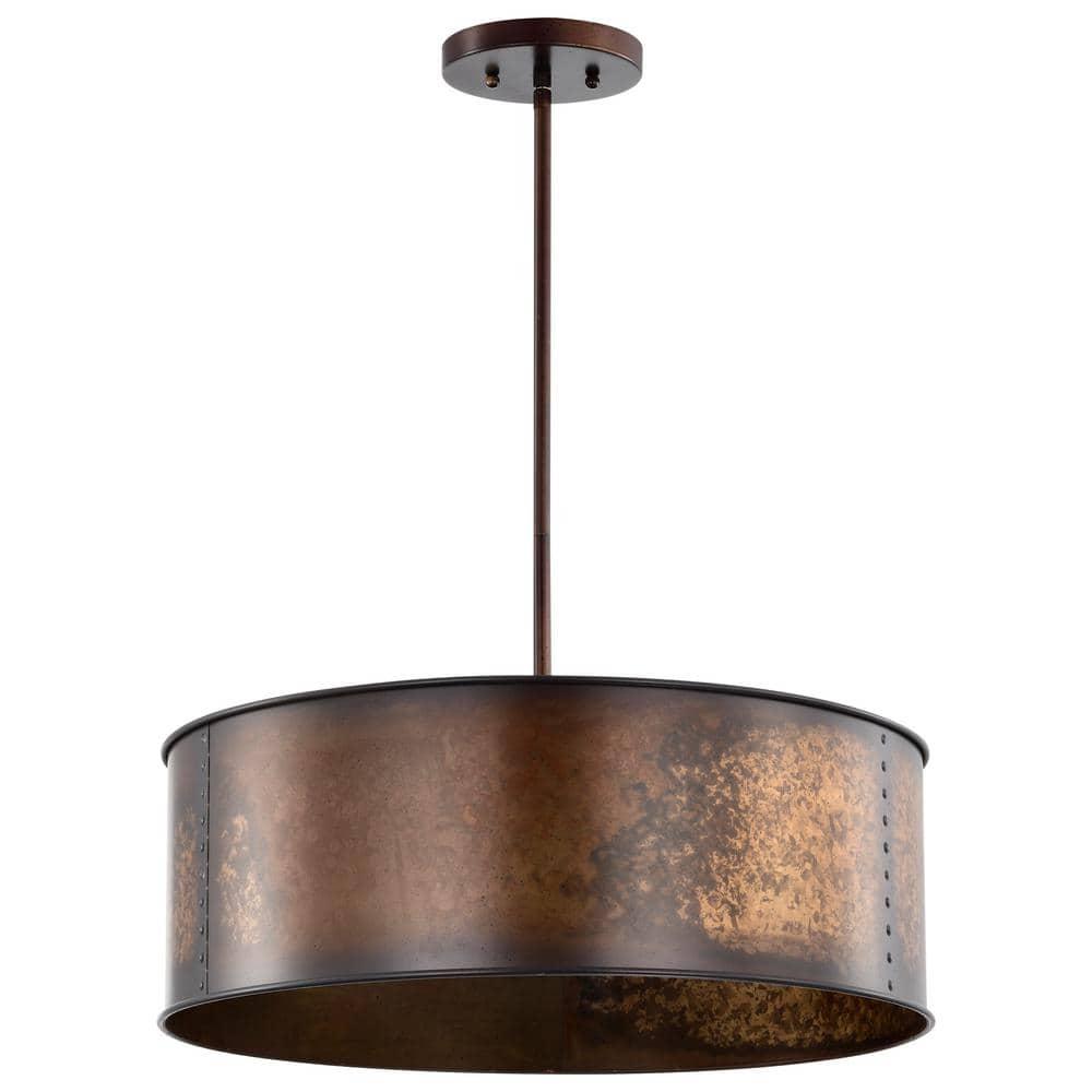 Nuvo 60-5894 - Kettle Pendant; Antiqued Copper Finish